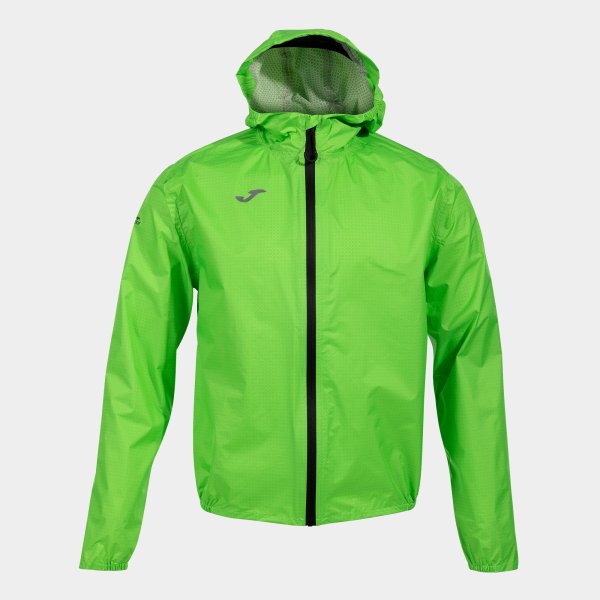 R-trail természetjáró esőkabát neon zöld