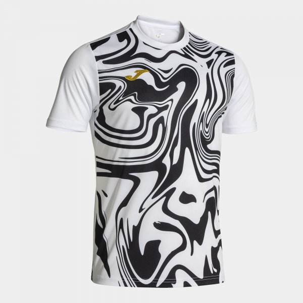 Lion ii rövid ujjú póló fehér fekete