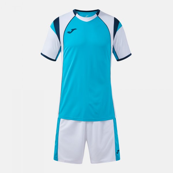 Proliga szett fluor türkiz fehér