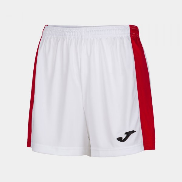 Maxi rövidnadrág fehér piros