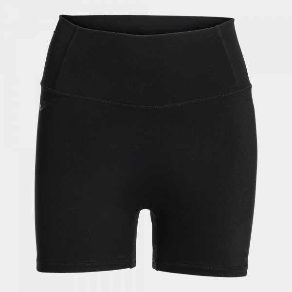 Beltéri edző rövid leggings fekete