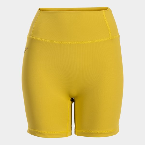 Edzőtermi rövid leggings sárga