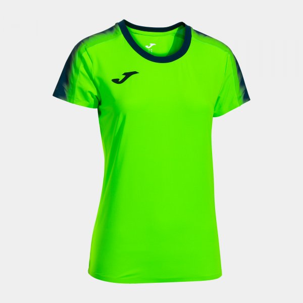 Elite xi rövid ujjú póló neon zöld sötétkék