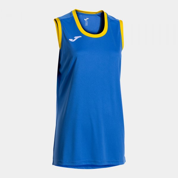 Final basket ii ujjatlan póló királykék sárga